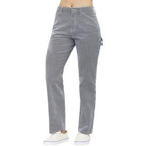 Dickies Hickory Stripe Relaxed Fit Carpenter Pants size 5/27